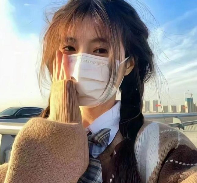 伞少女